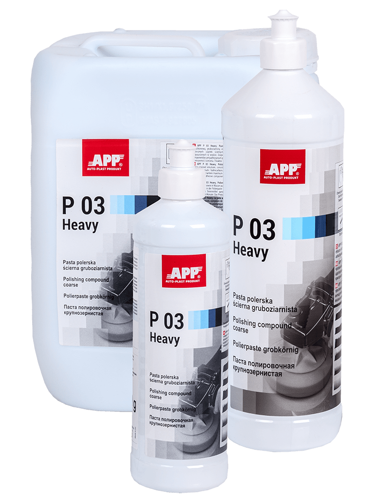 Abrasive polishing compound coarse grained APP P03 Heavy Duty Compound
