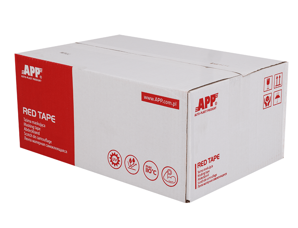 Taśma maskująca APP Red Tape APP