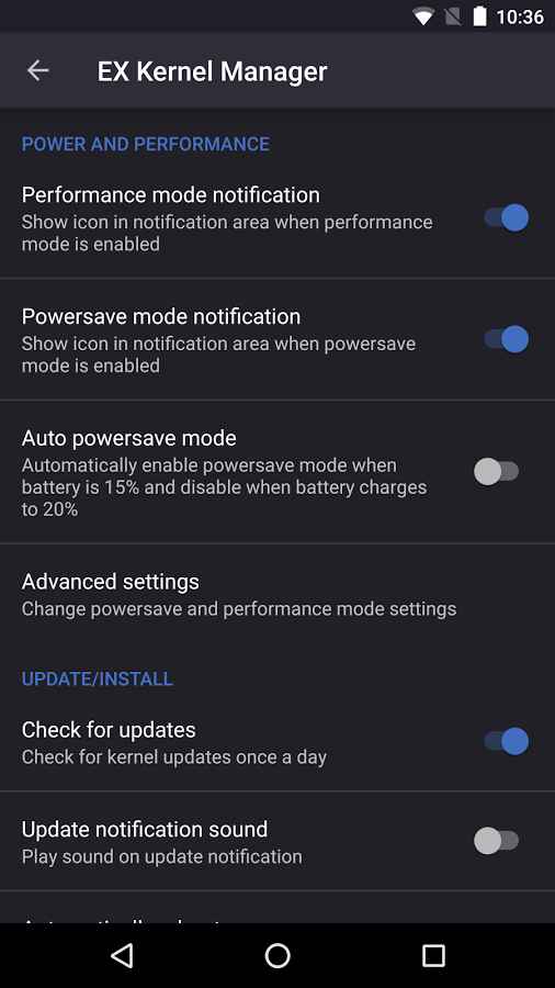 Download EX Kernel Manager [Patched] [Mod Extra] 5.22 APK