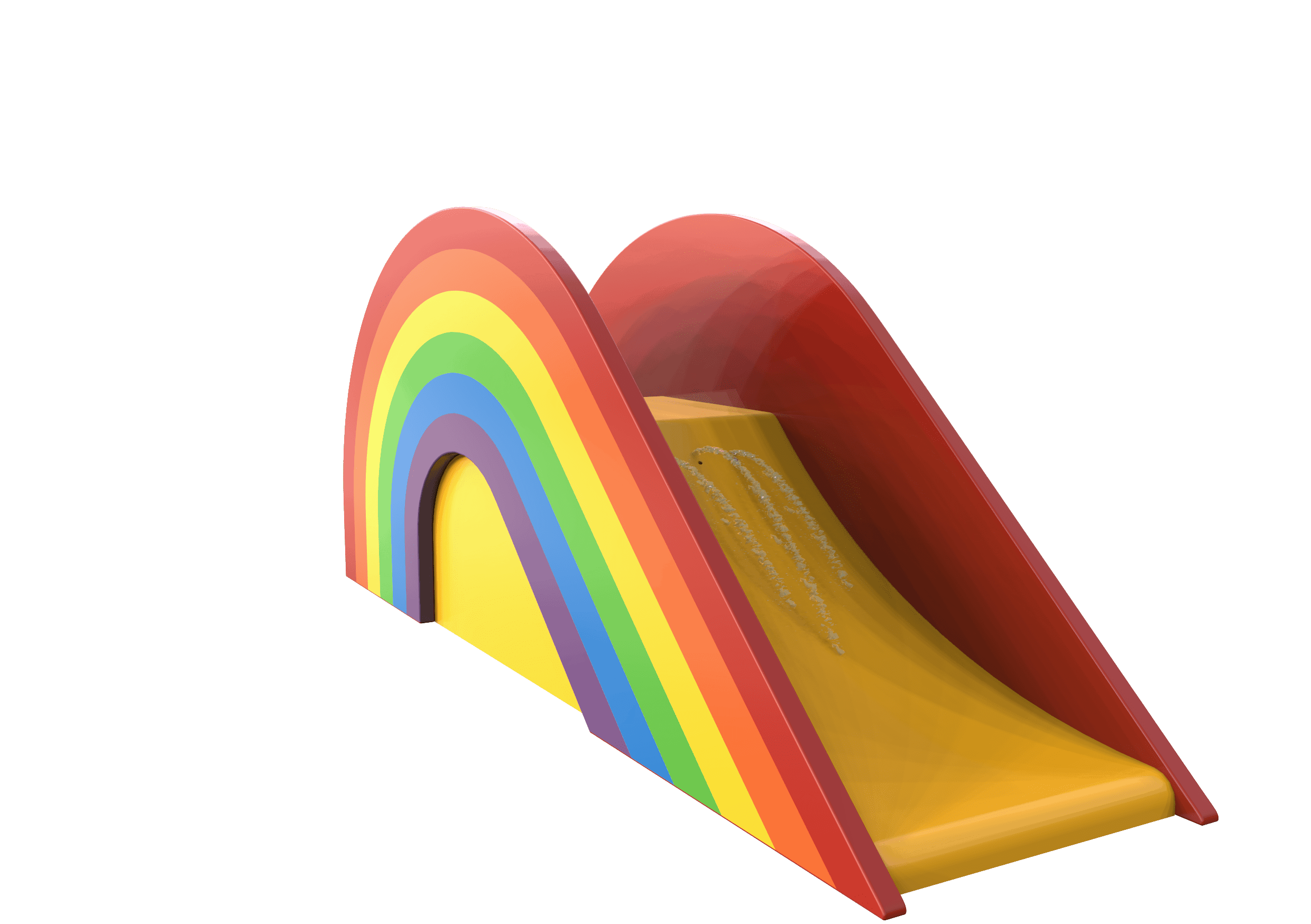 Rainbow slide Aquadrolics