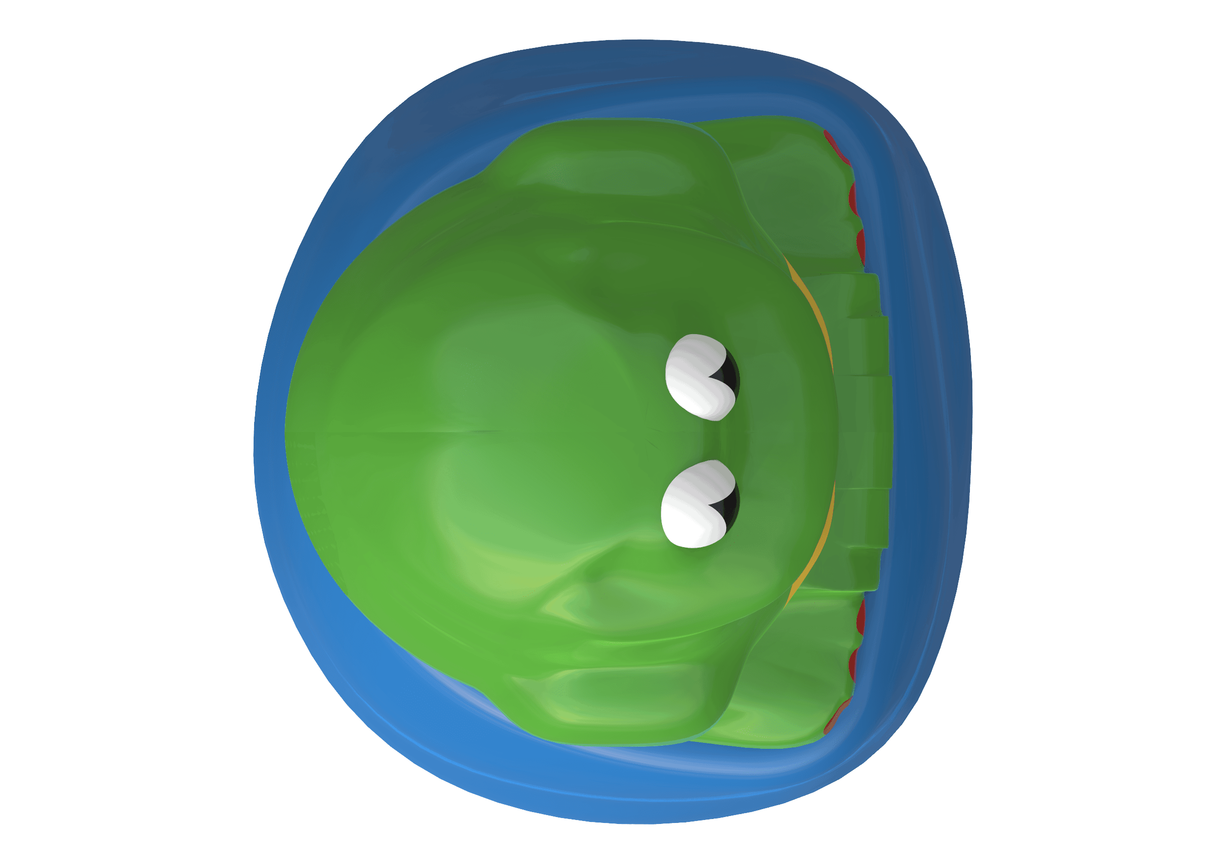 Frog Coloured Aquadrolics