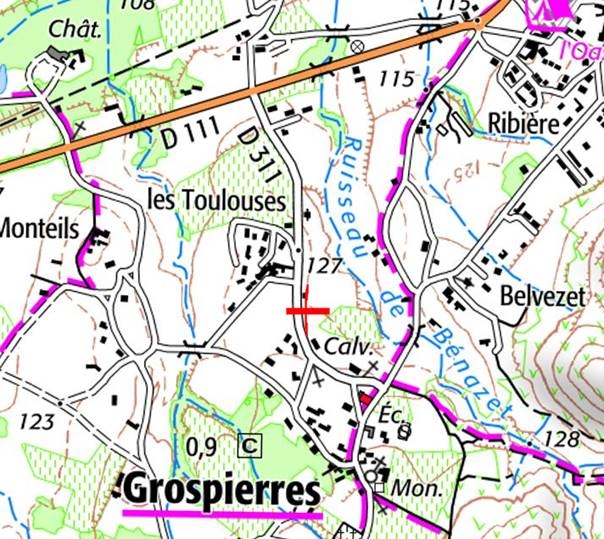 Awasome Grospierre Ardèche Carte Ideas MARCHE A GROSPIERRE (07) Randonnée Niveau 3 moyen