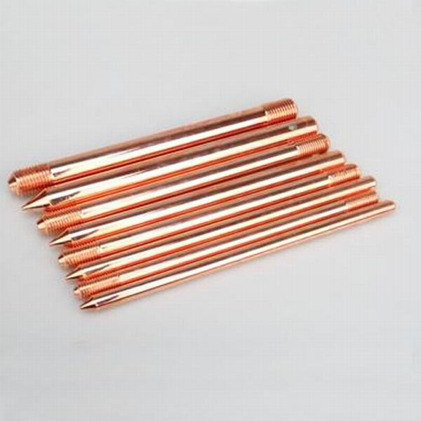 Copperweld Threaded Earth Rod for Grounding System arnoldcable