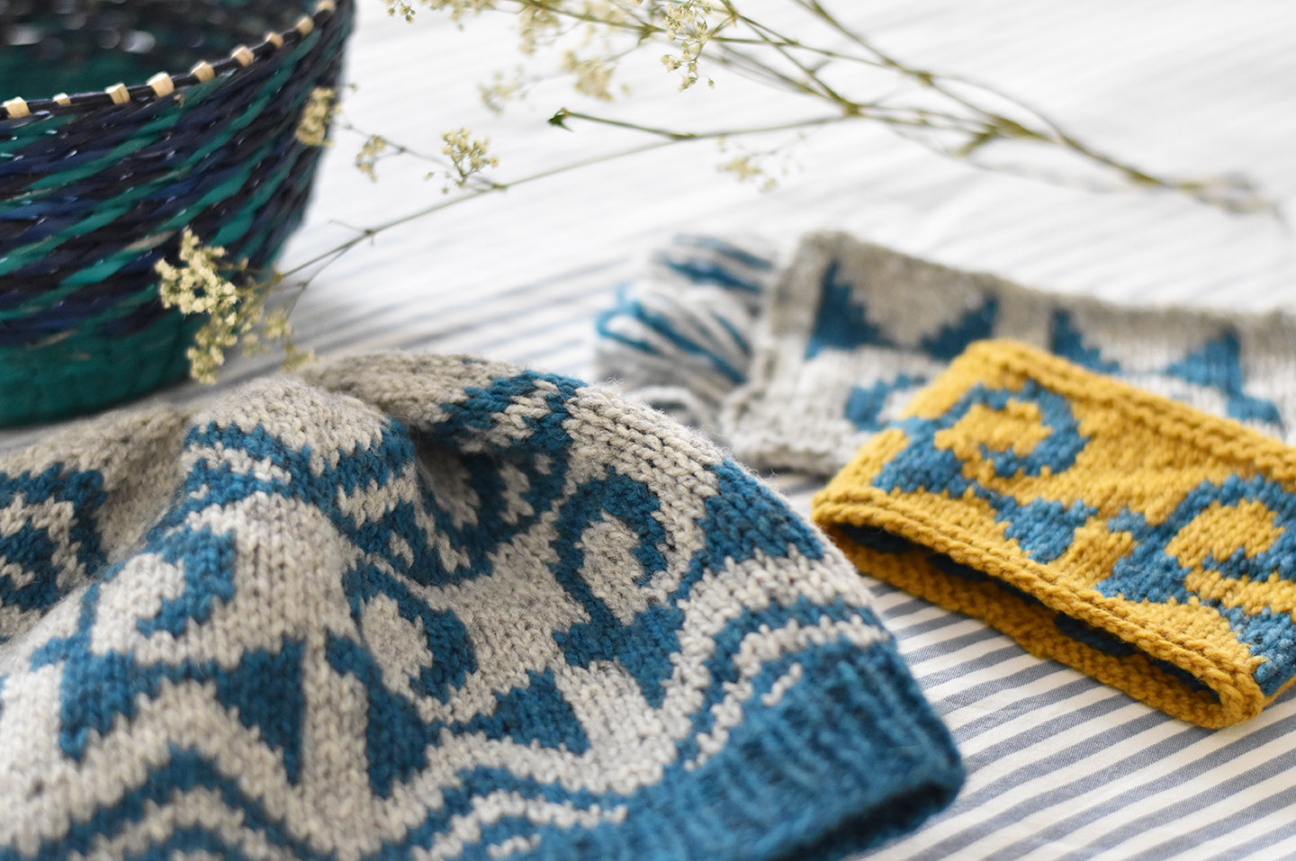 Mon premier tricot en jacquard Artesane les cours