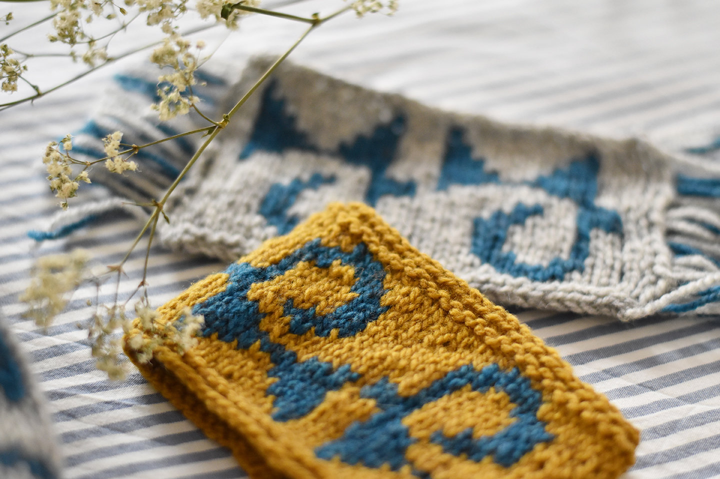 Mon premier tricot en jacquard Artesane les cours
