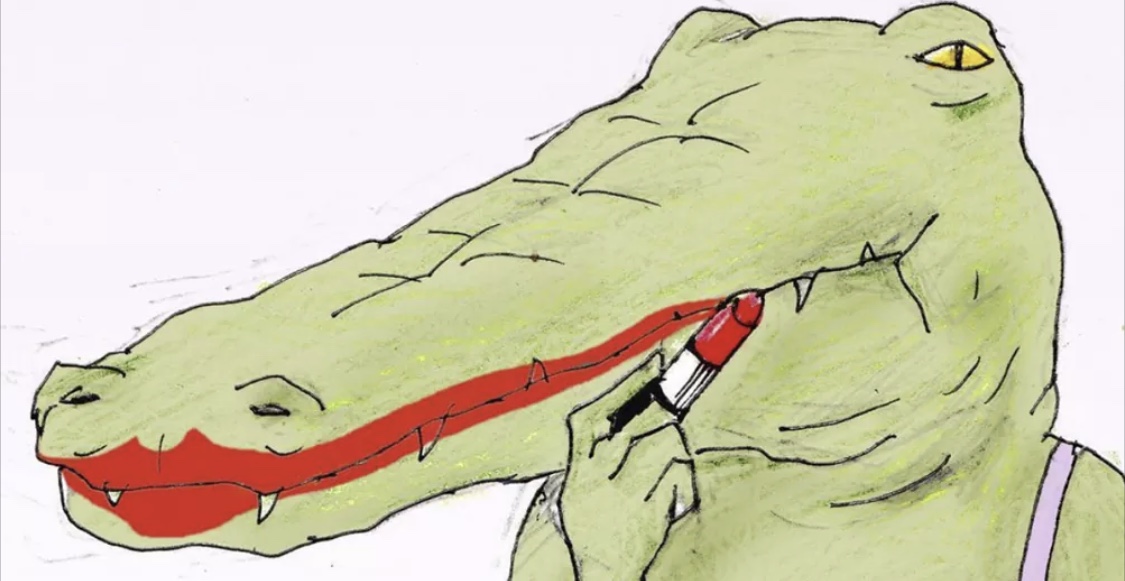 A Crocodile's Daily Problems As Illustrated By Japanese Artist Keigo