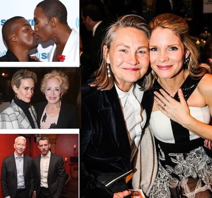 Love Is In The Air The Partners of Famous LGBT Entertainers ArticlesVally
