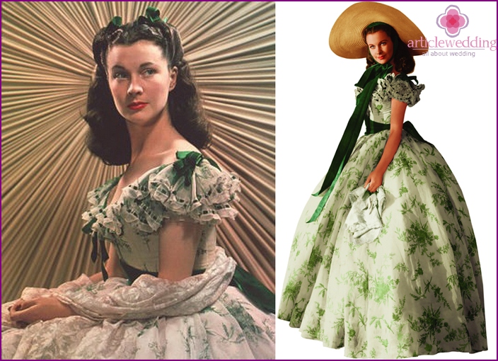 Abiti Da Sposa Bianco-Verde