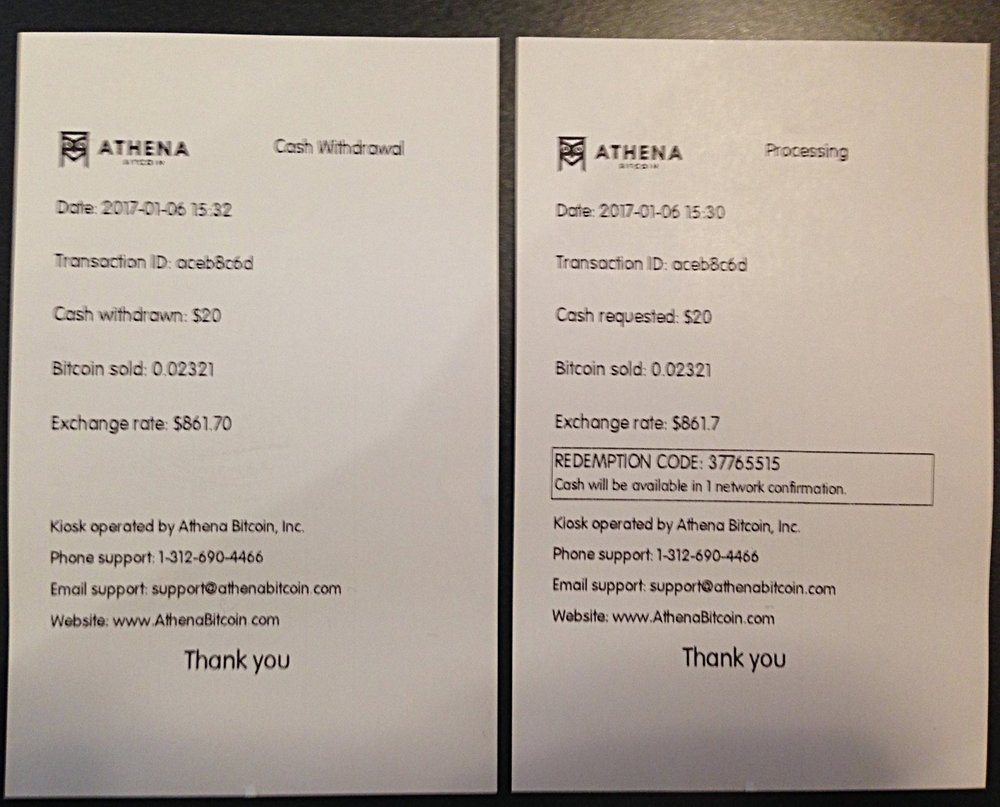 How To Sell Athena Bitcoin