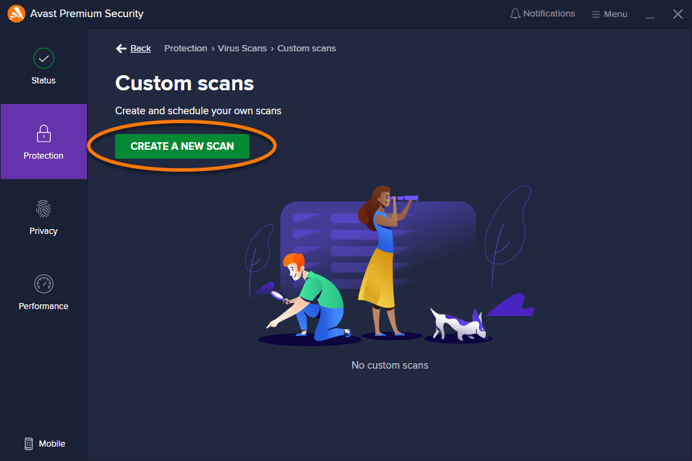 How to scan your PC for viruses using Avast Antivirus Avast