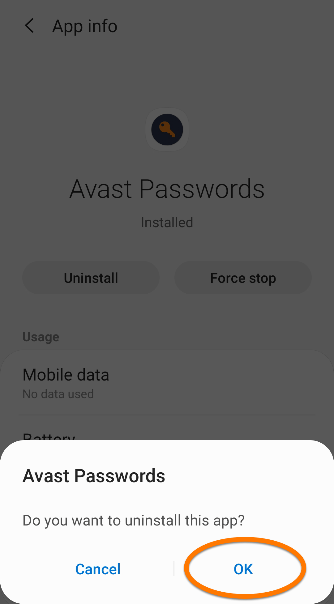 How to uninstall Avast Passwords Avast