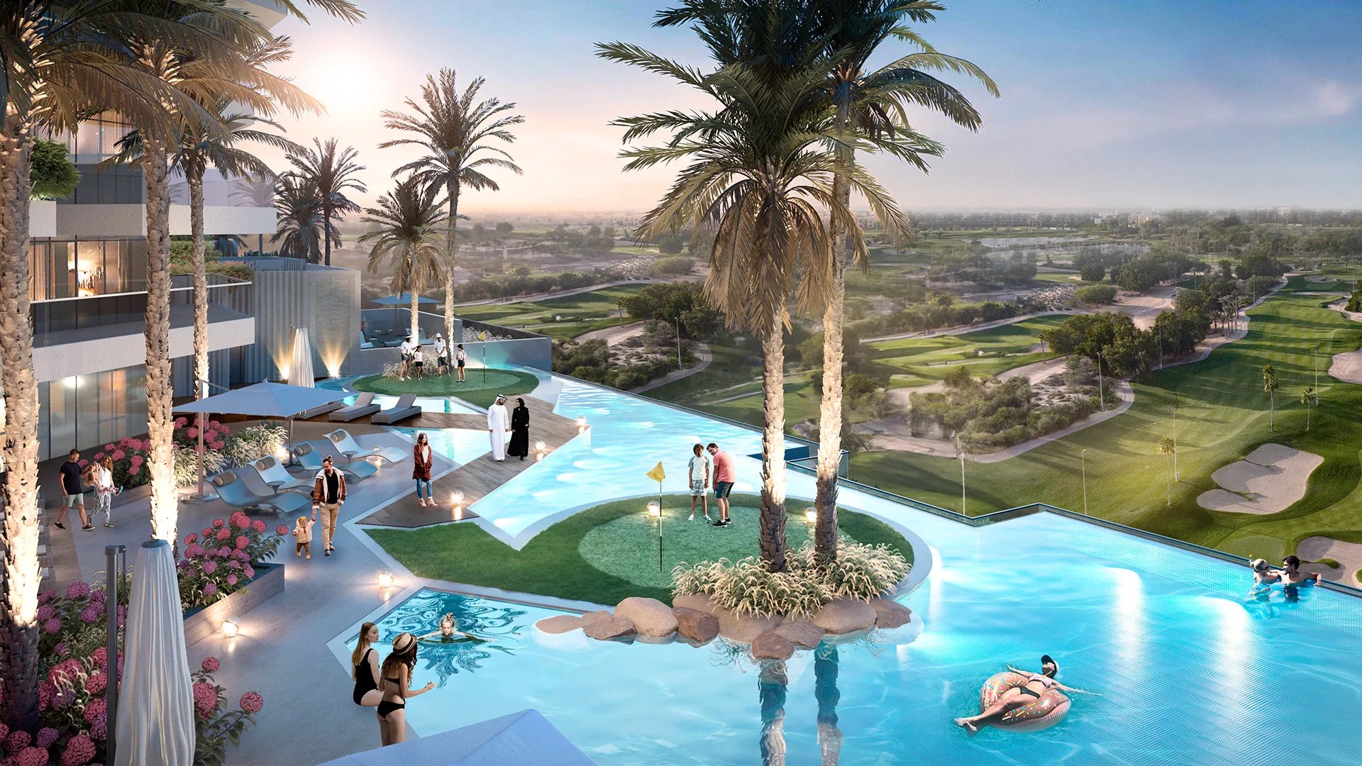 Golf Greens Tower 2 in Damac Hills, Dubai by Damac Properties Ax Capital