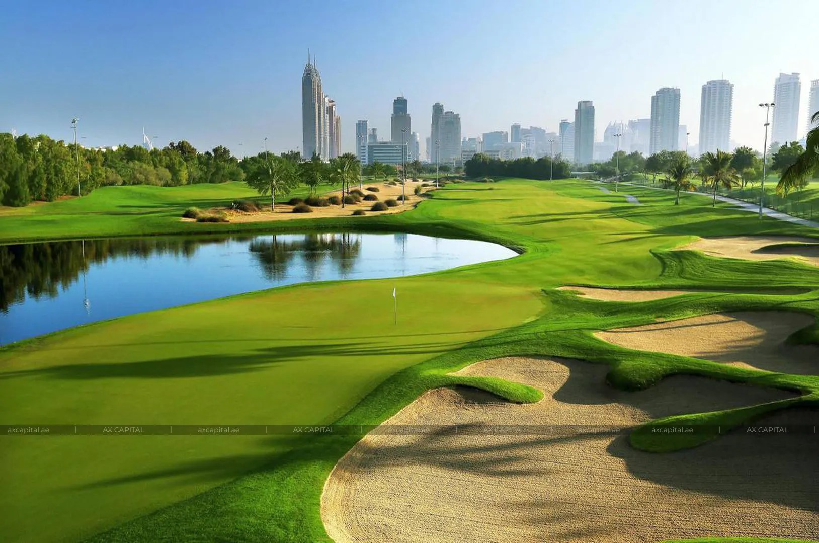 Buy apartment in Golf Greens, Dubai, UAE 1 bedroom, 784.69 sq.ft, axc
