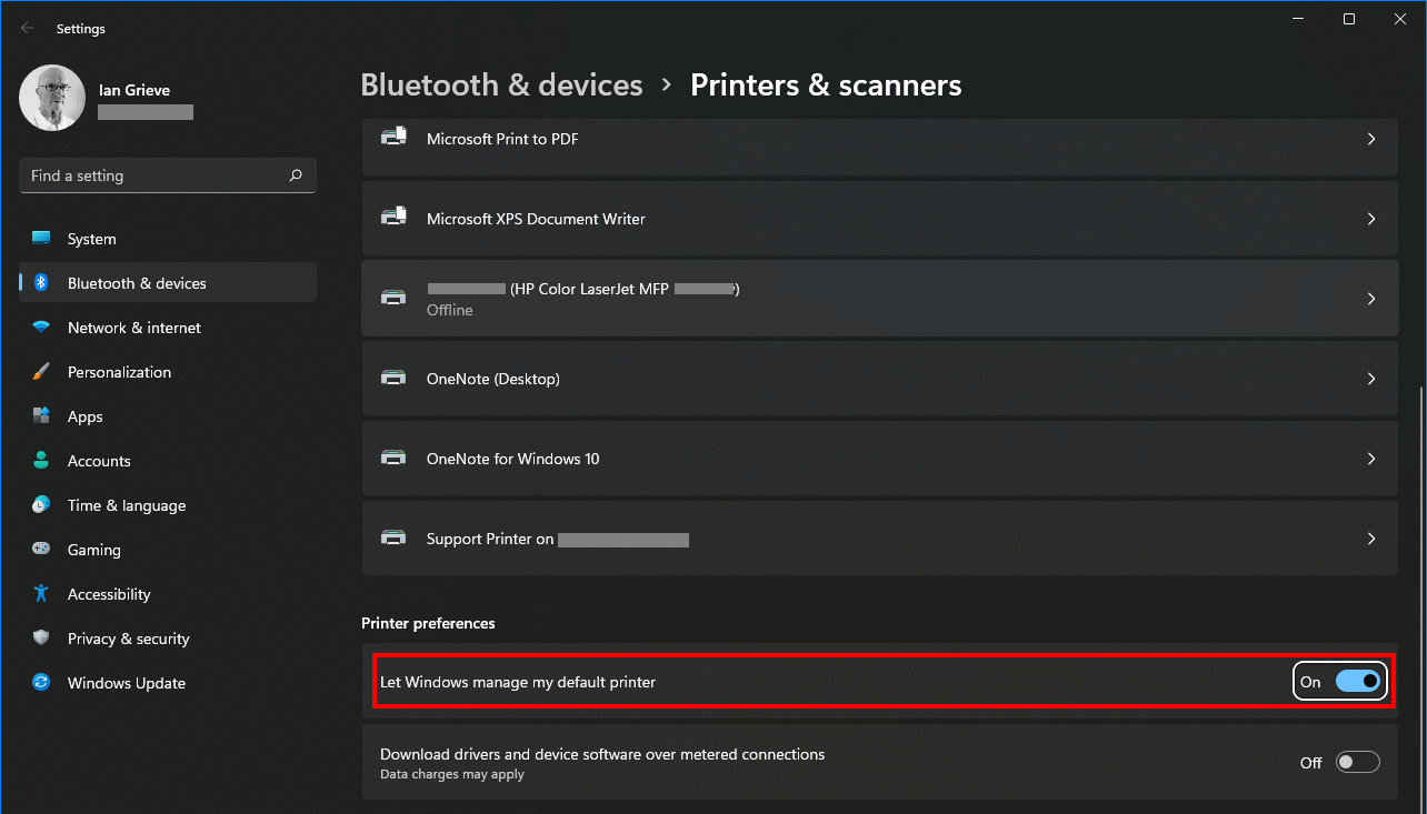 How to Set a Default Printer in Windows 11 azurecurve