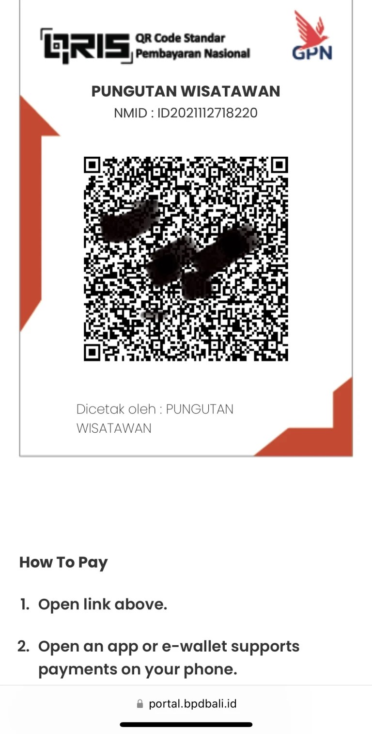 How to Pay the Tourist Tax in Bali A Guide Bali.live