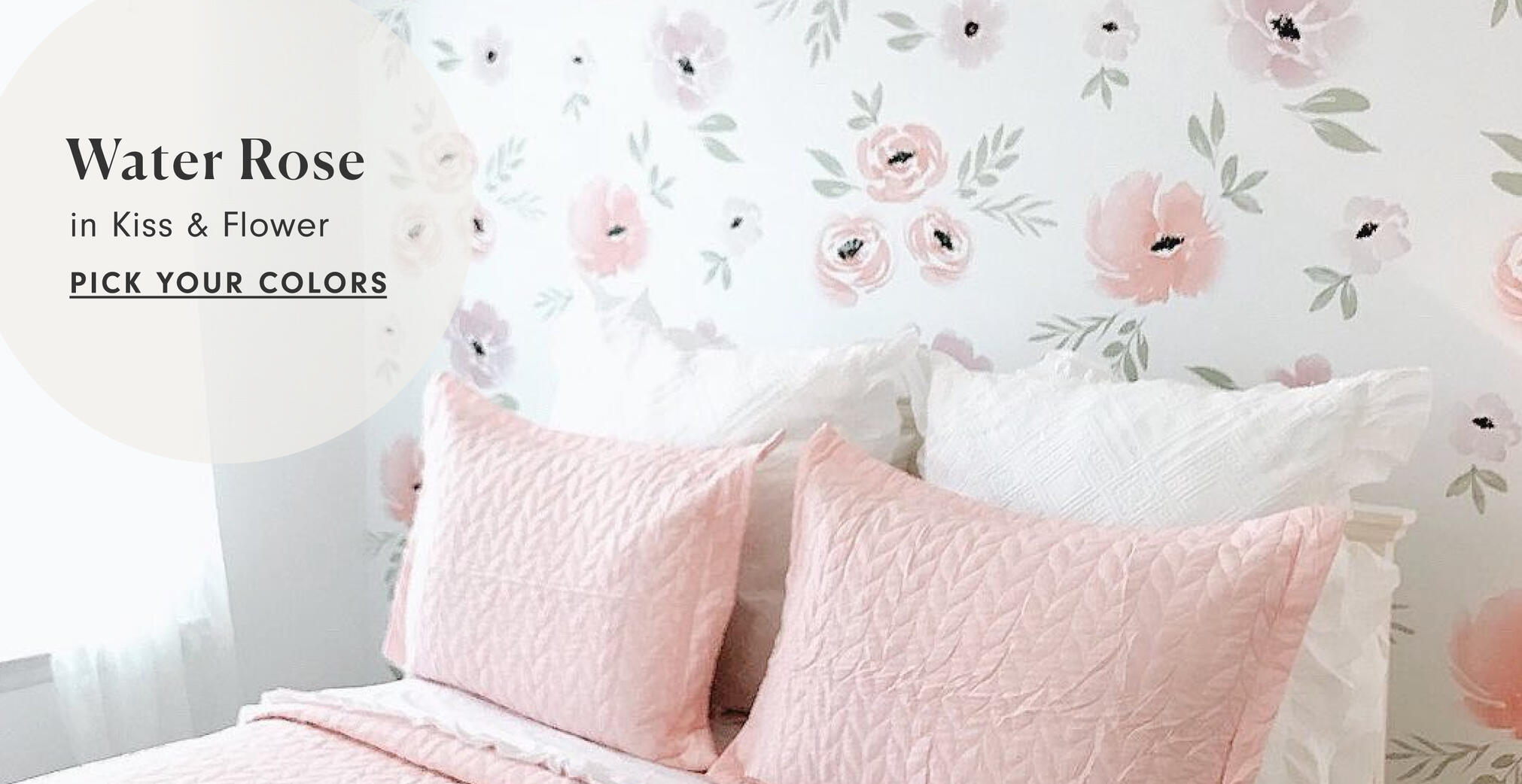 Pink Wallpapers Peel & Stick + Prepasted Options