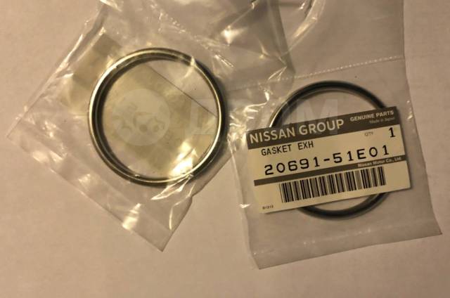 Купить Прокладка выхлопной системы 20691-51E01 Nissan оригинал в