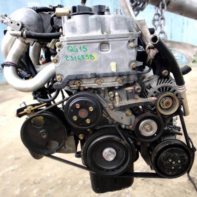 Купить Двигатель QG15DE для Nissan в Москве по цене 65 000₽ — частное