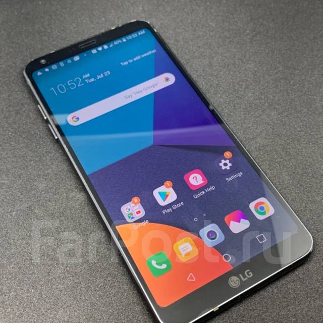 Смартфон LG G6 ThinQ 3+32Gb, LG G6, 32 гб, 5.77", моноблок, черный, 3G