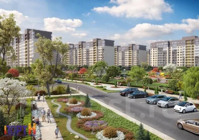 Двухкомнатная квартира с ремонтом от застройщика площадью 54 кв. м. 2