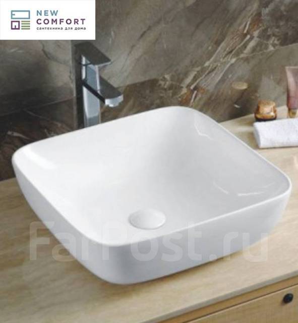 Раковина чаша накладная в ванную 9439 Сантехника и