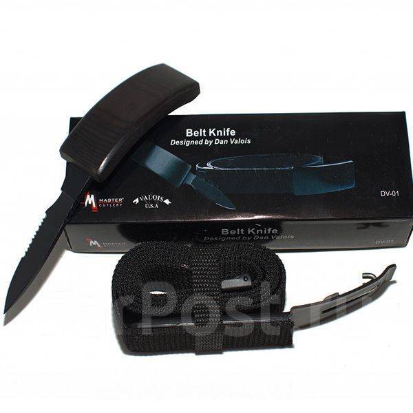 Ремень с клинком «Belt Knife Designed by Dan Valois», новый, в наличии