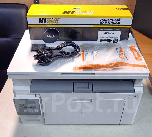 МФУ лазерное монохромное HP LaserJet Ultra MFP M134a Печатная техника