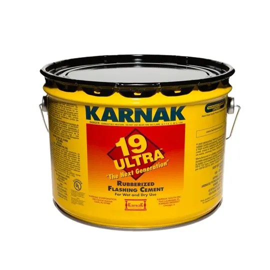 19 Ultra Rubberized Flashing Cement Summer Grade 3 Gallon Pail