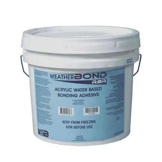 RBR Acrylic WaterBased Bonding Adhesive 3.5 Gallon Pail