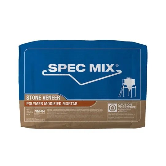 SPEC MIX® Polymer Modified Stone Veneer Mortar 80 Lb. Bag