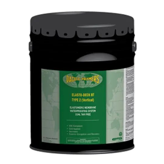 ElastoDeck BT Type 2 Vertical Elastomeric Membrane 5 Gallon Pail