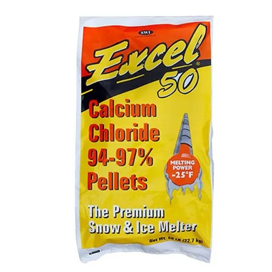 Excel™ Calcium Chloride Pellets 50 Lb. Bag