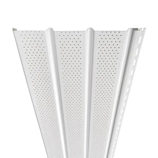 Triple 4" FullVent Vinyl Soffit