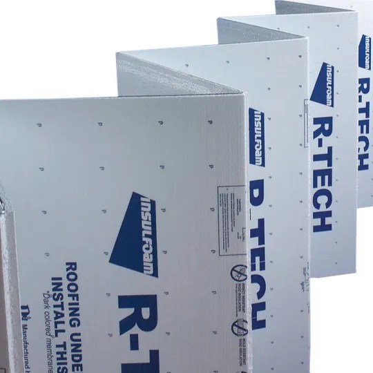 1/2" x 4' x 50' RTECH® EPS Rigid Fanfold Insulation 1.25 pcf Density