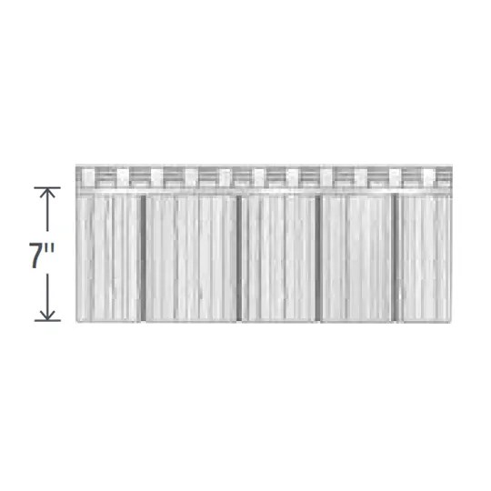 8' Portsmouth™ Single 7" Cedar Shingle