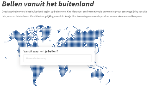Mobiel Bellen En Internetten In Het Buitenland | Bellen.com