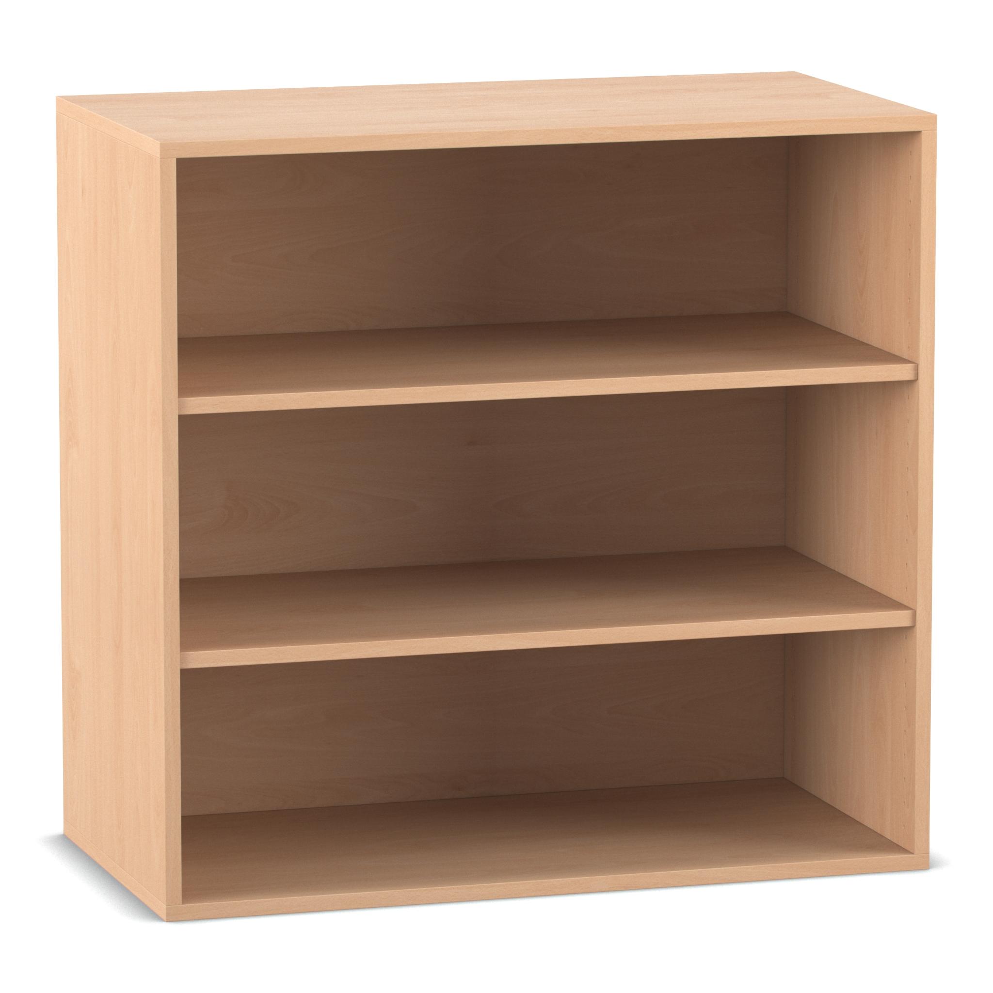 Flexeo® Aufsatzregal, 2 Fachböden, H x B 90,9 x 94,4 cm