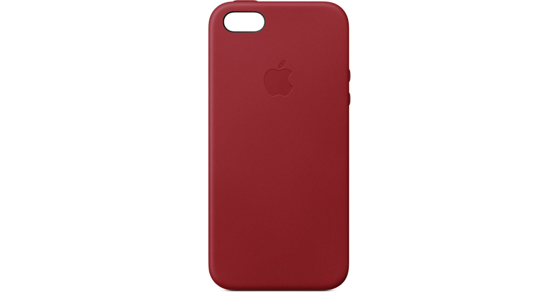 Apple iPhone SE Leather Case ((PRODUCT)RED) MR622ZM/A B&H Photo