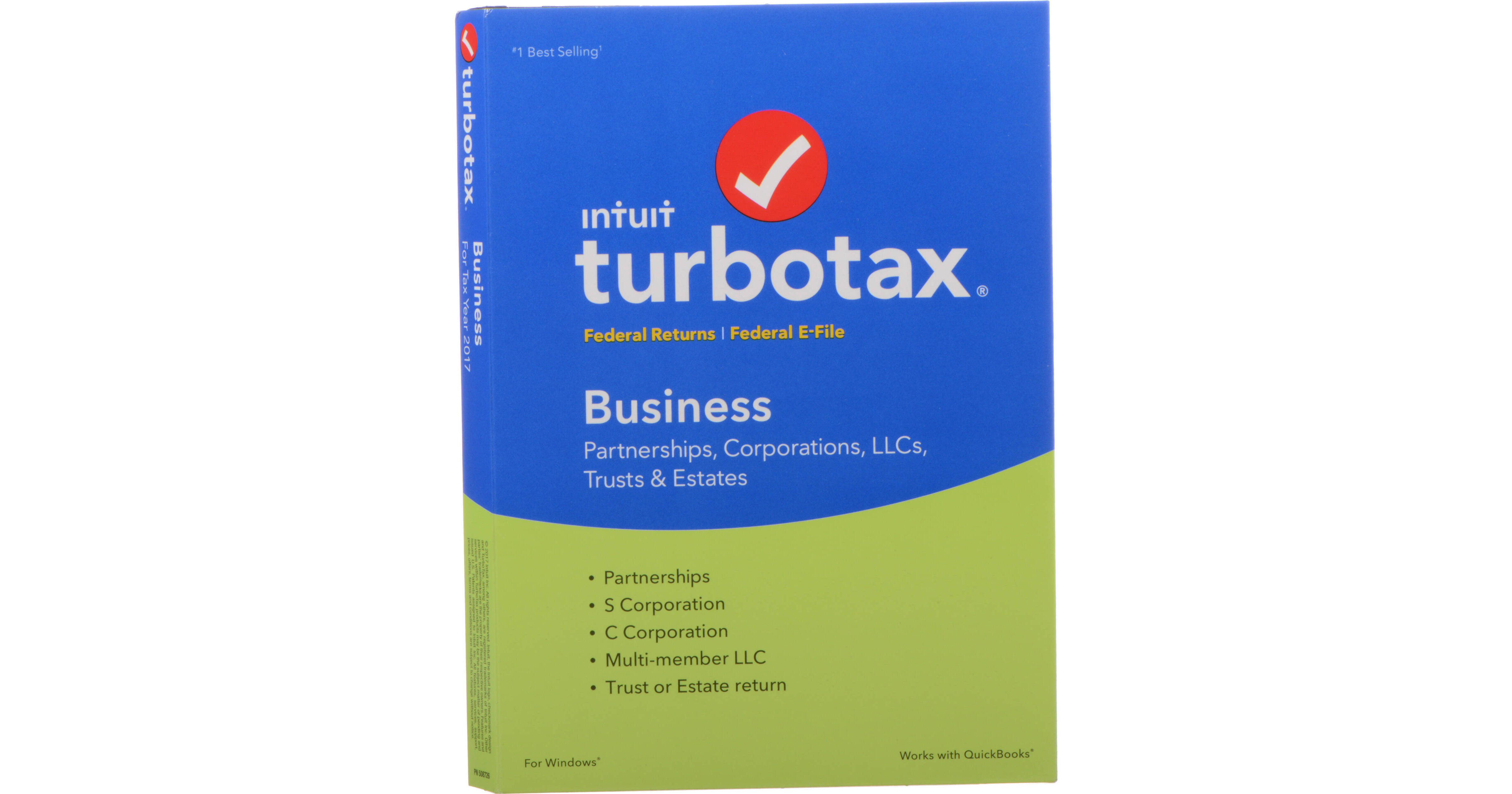 Intuit TurboTax Business 2017 (Boxed) 605006 B&H Photo Video