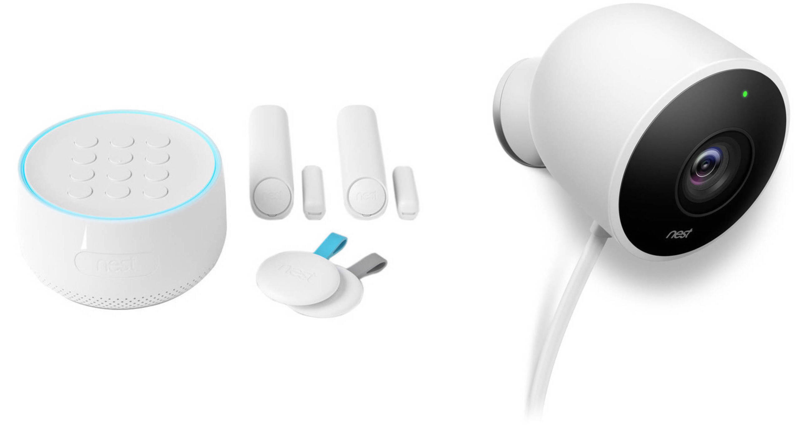 Google Nest Secure Alarm System Starter Pack & Outdoor Security