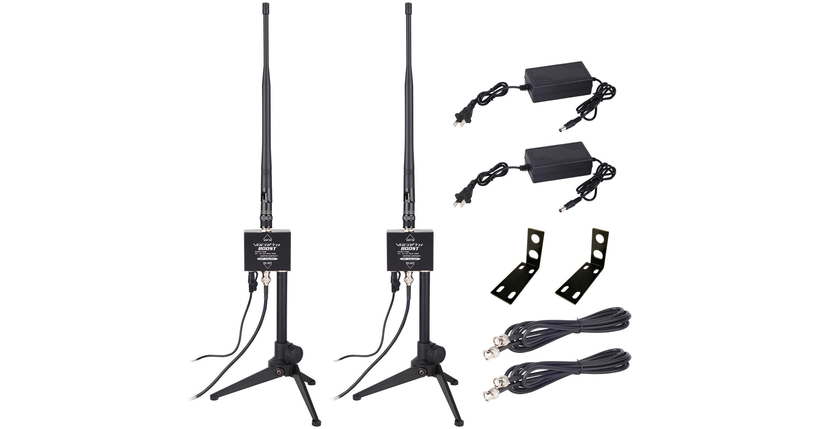 VocoPro Boost Dual Wireless Microphone Antenna Extensi BOOST B&H