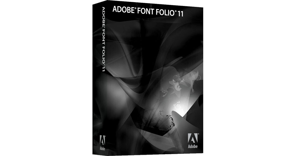 Adobe Font Folio v11 Software Font Library (20Users) 47060142