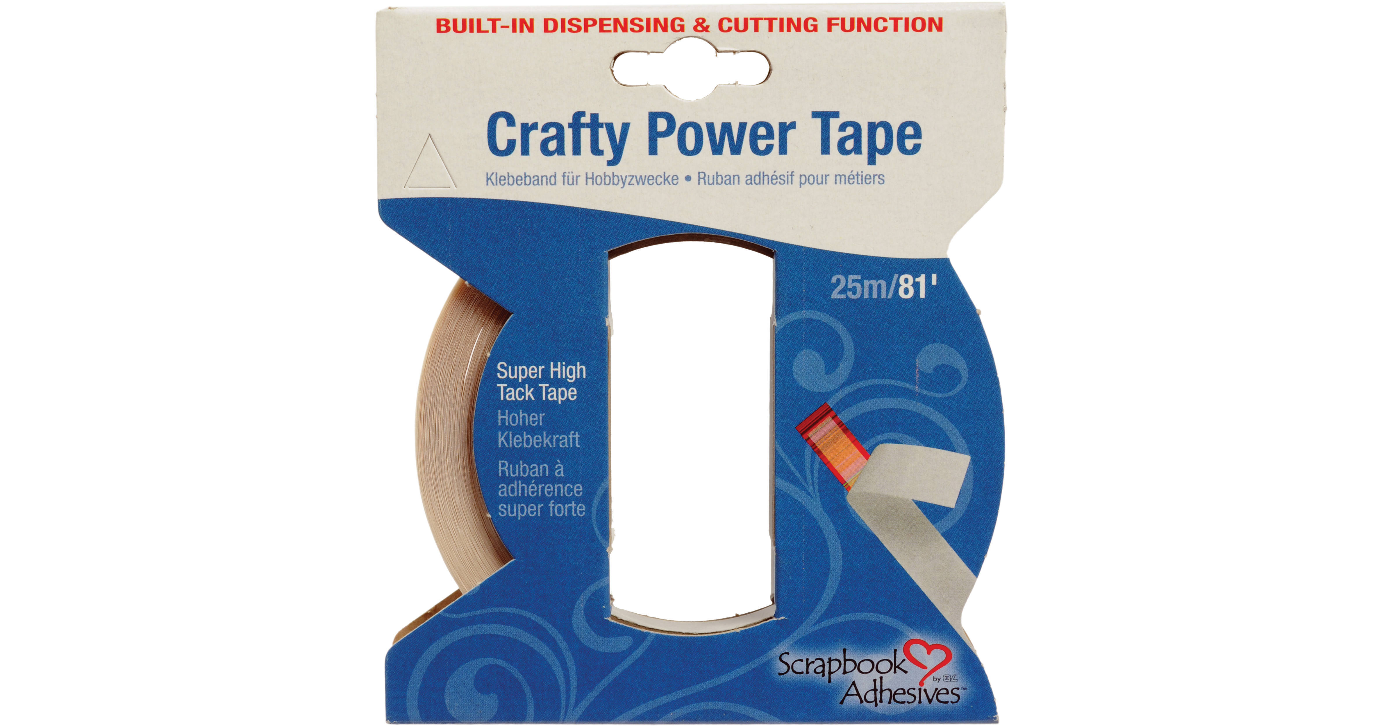 Archival Methods Mounting Tape (1/4" x 81' Roll) 512581 B&H