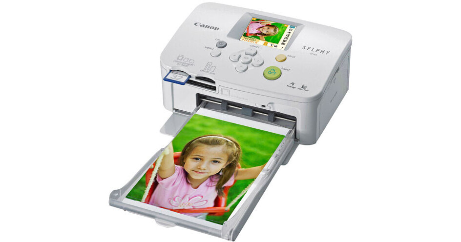 Canon Selphy CP760 Compact Photo Printer 2565B001 B&H Photo