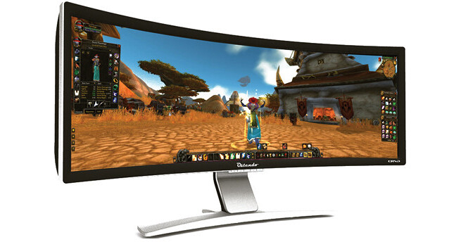 Ostendo Technologies CRVD 43" Curved Display CDM43 B&H