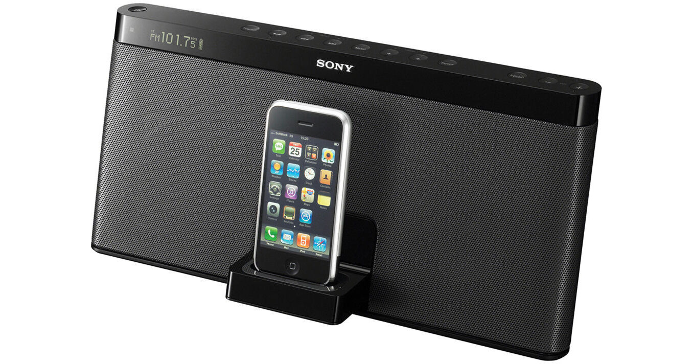 Sony RDPXF100iP iPod Portable Speaker Dock RDPXF100IP B&H