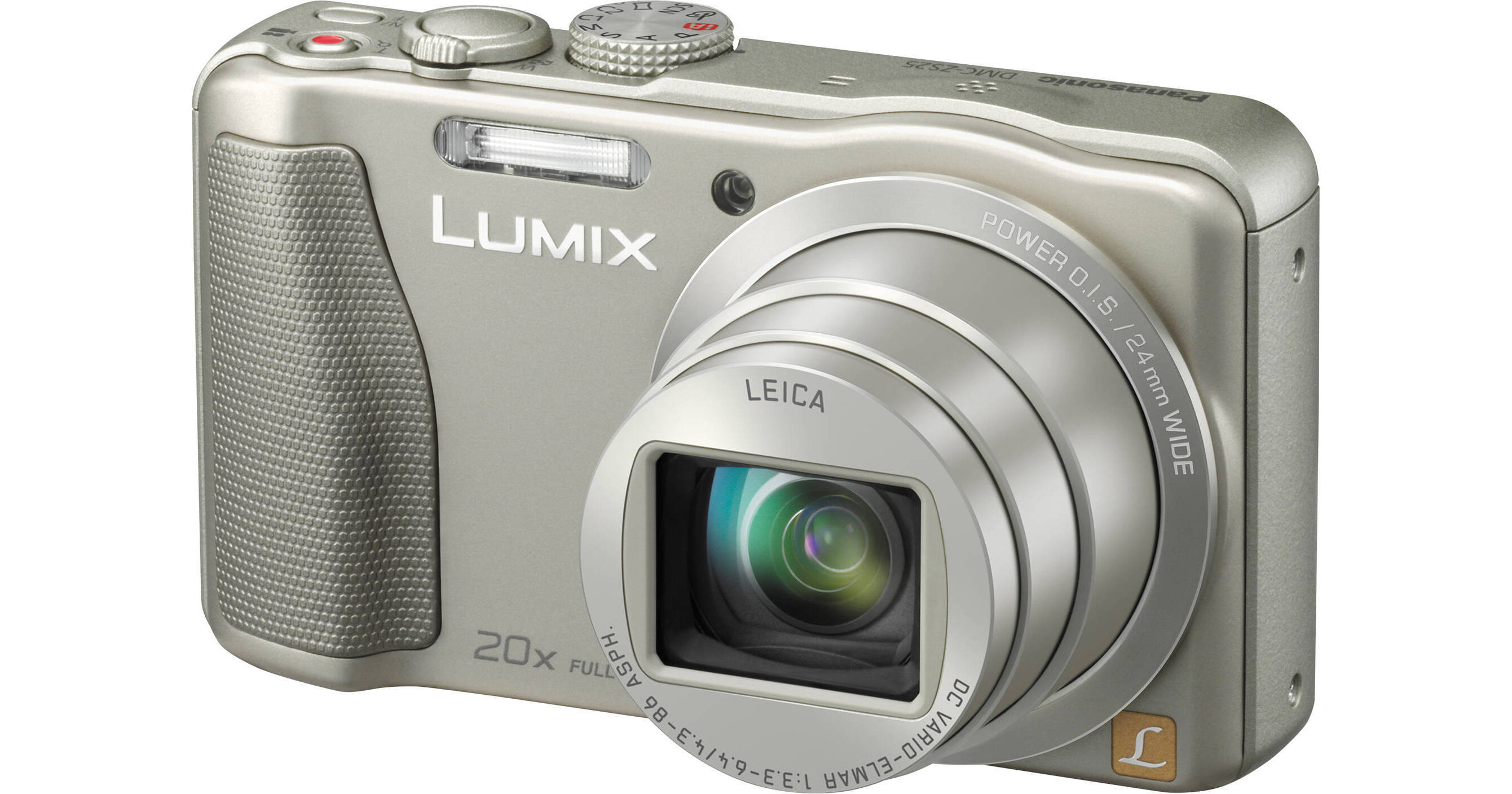 Panasonic Lumix DMC-ZS25 Digital Camera (Silver) DMC-ZS25S B&H