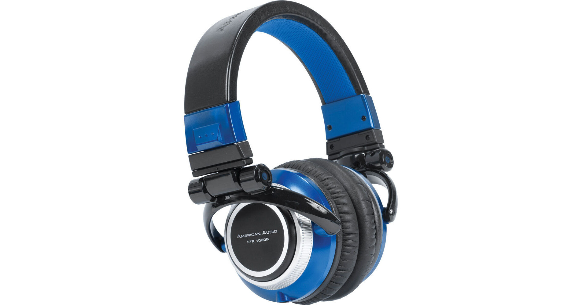 American Audio ETR 1000 Headphones (Metallic Blue) ETR 1000B B&H