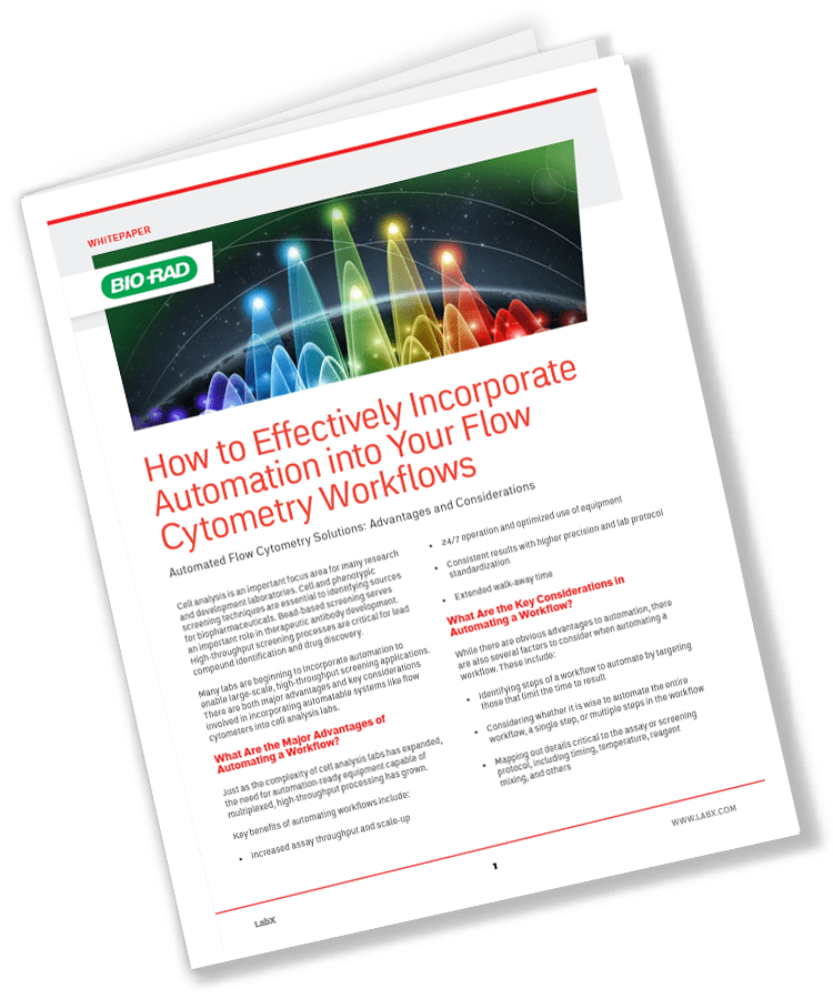 How to Incorporate Automation into Your Flow Cytometry Workflows BioRad