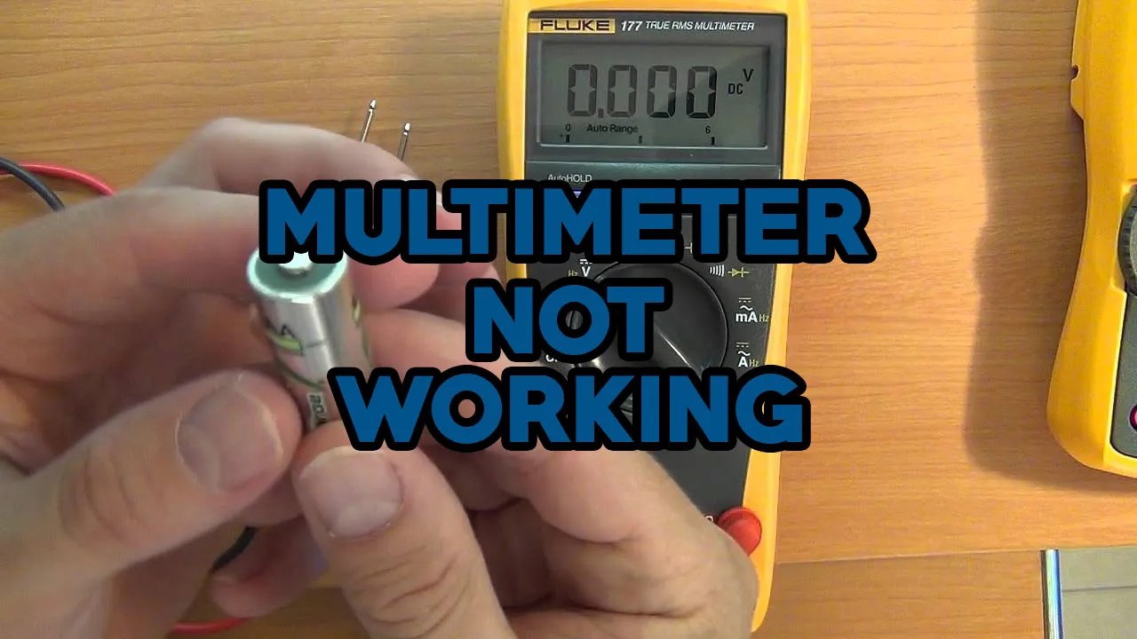 Multimeter Not Working But How to Fix it?